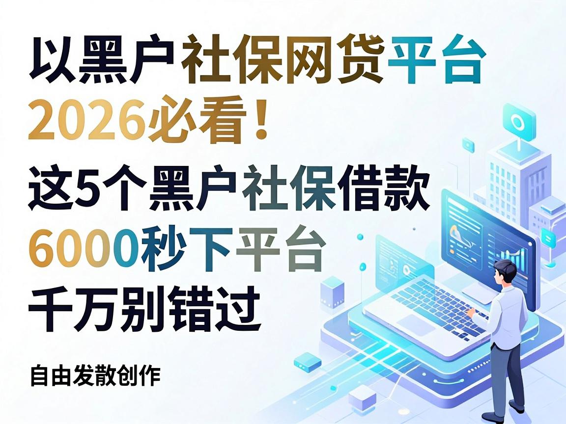 黑户社保网贷平台2026必看！这5个黑户社保借款6000秒下平台千万别错过