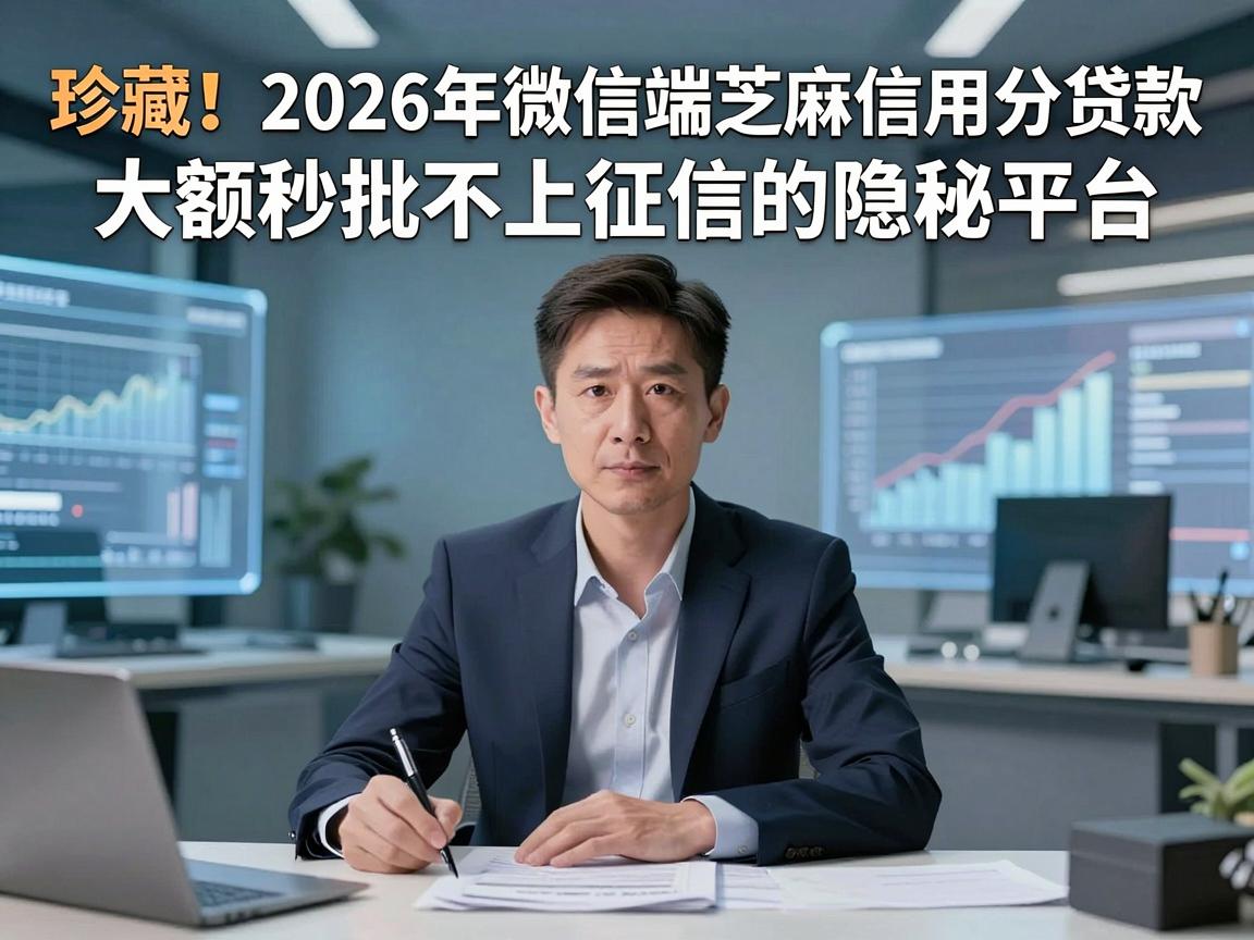 珍藏！2026年微信端芝麻信用分贷款，大额秒批不上征信的隐秘平台首曝