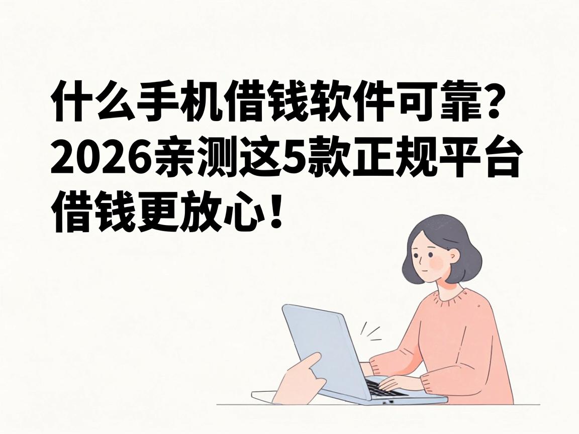 什么手机借钱软件可靠？2026亲测这5款正规平台，借钱更放心！
