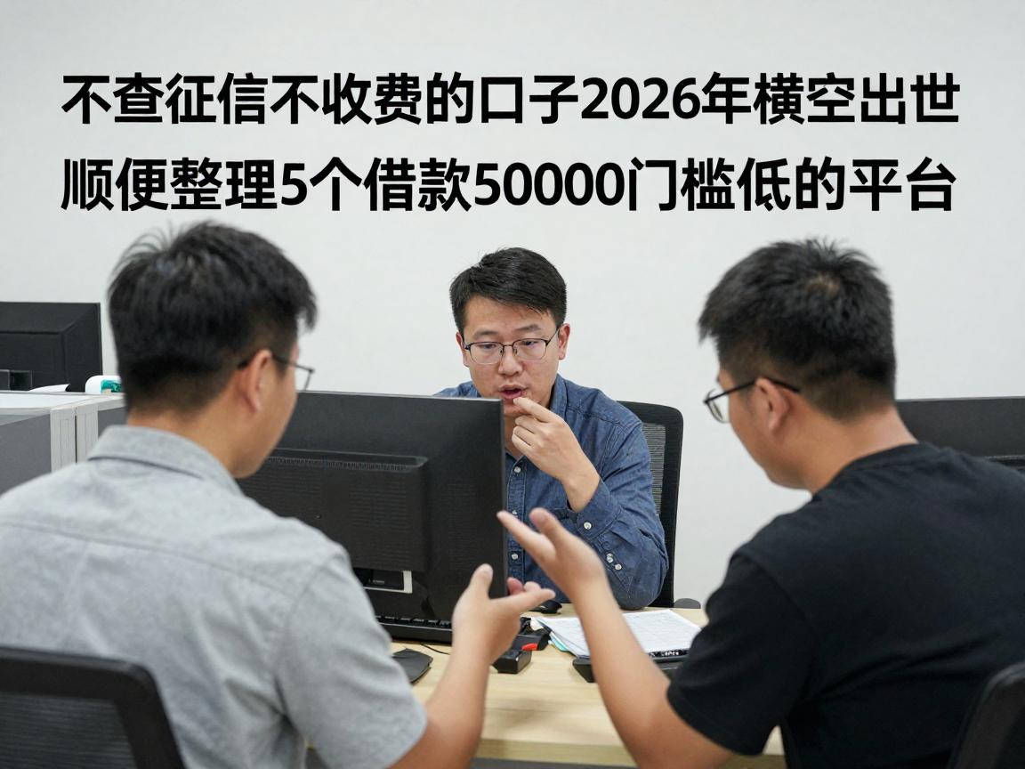 不查征信不收费的口子2026年横空出世！顺便整理5个借款50000门槛低的平台