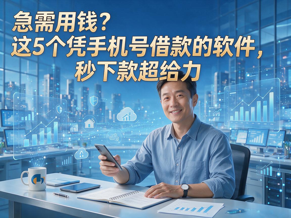 急需用钱？这5个凭手机号借款的软件，秒下款超给力！