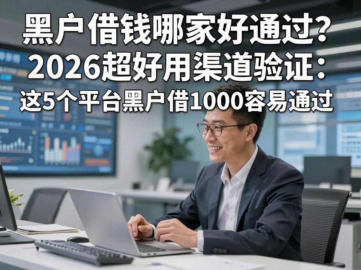 黑户借钱哪家好通过？2026超好用渠道验证：这5个平台黑户借1000容易通过