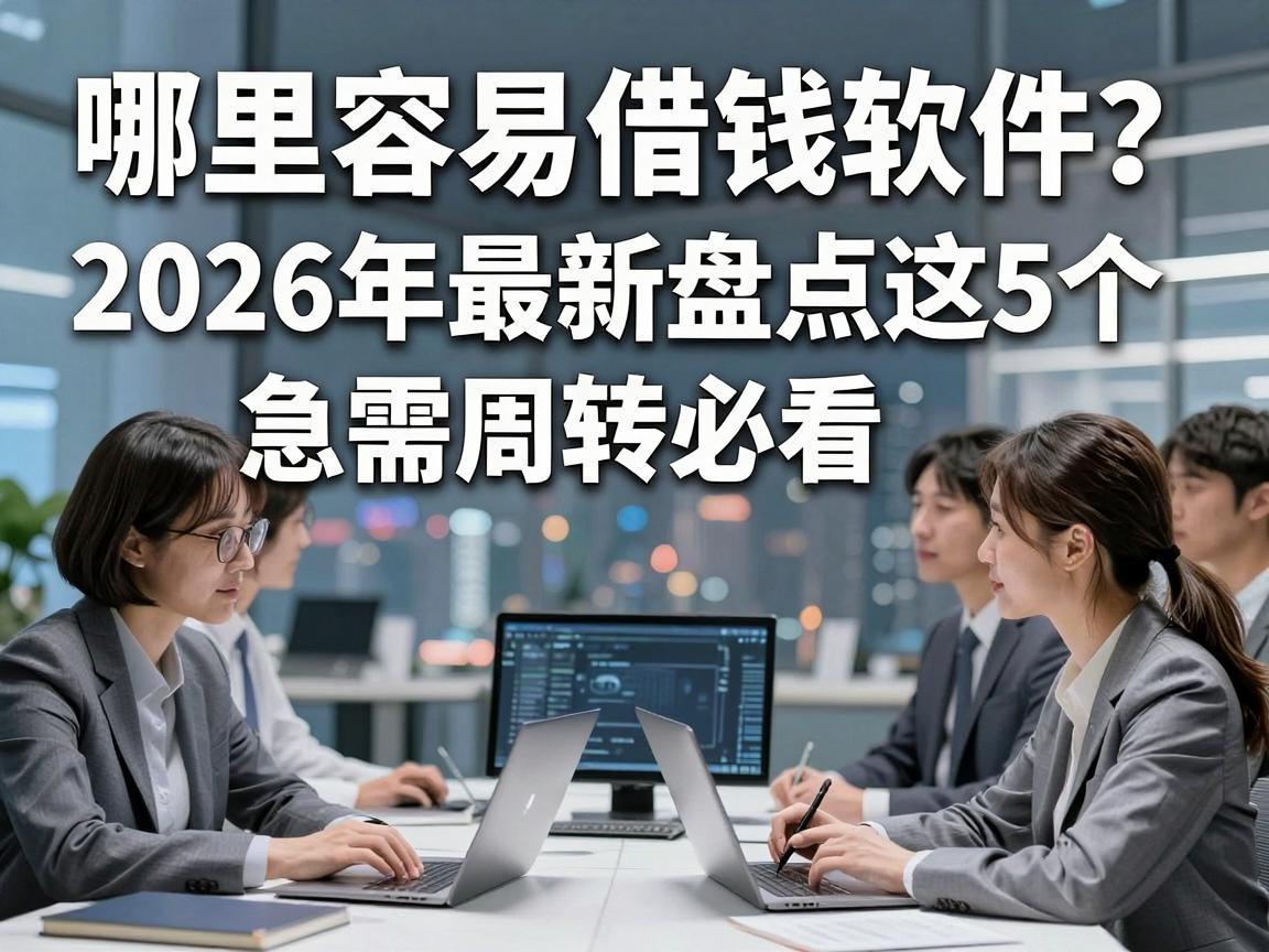 哪里容易借钱软件？2026年最新盘点这5个，急需周转必看！