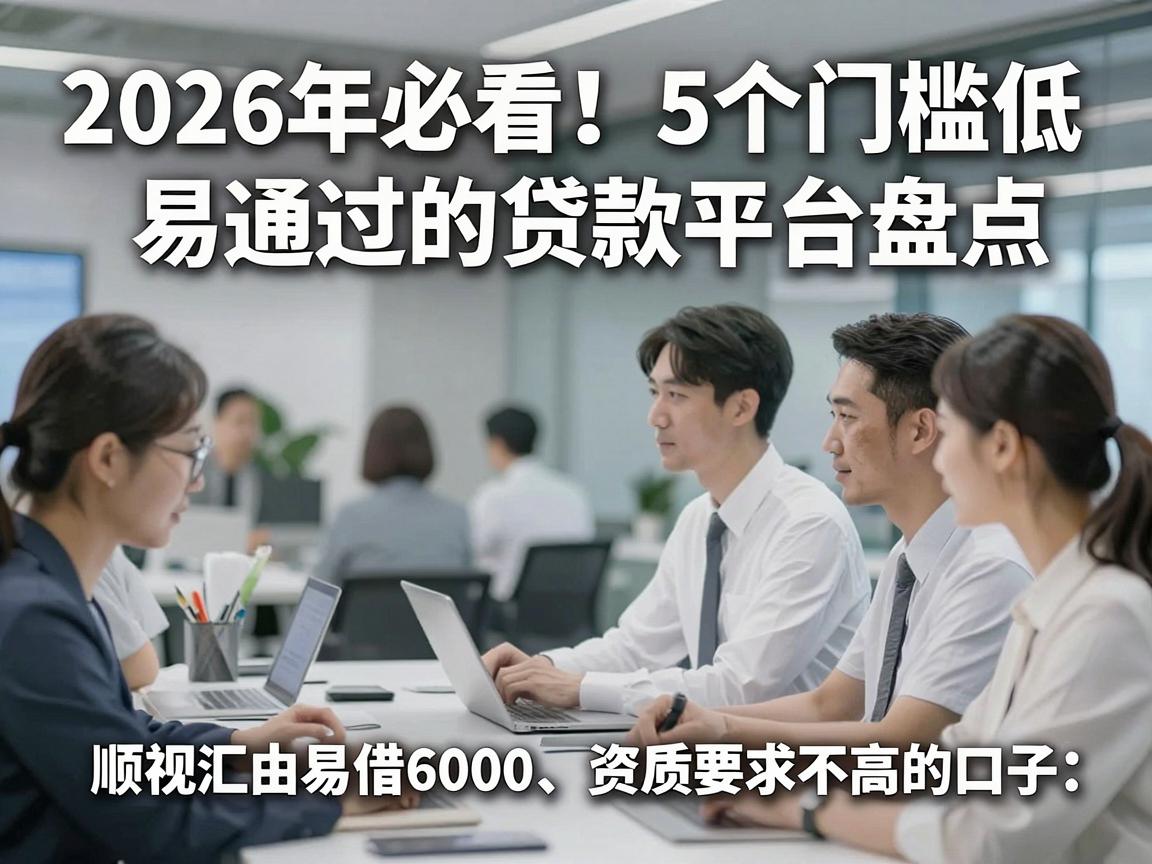 2026年必看！5个门槛低易通过的贷款平台盘点，顺便汇总易借6000、资质要求不高的口子