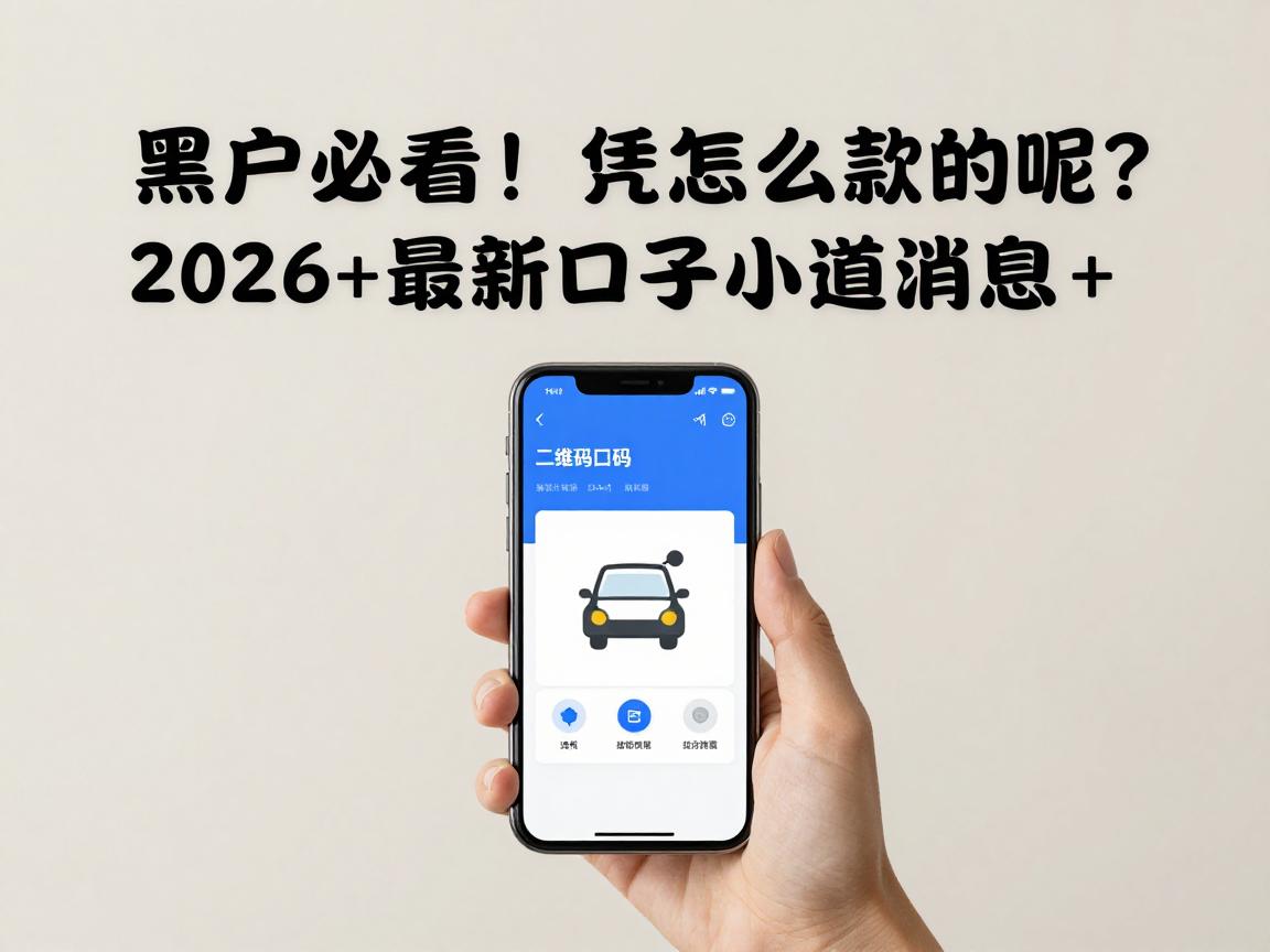 黑户必看！凭手机号码怎么贷款的呢？2026最新口子小道消息+5个借款必下神器