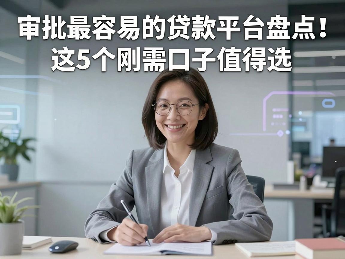 审批最容易的贷款平台盘点！这5个刚需口子值得选