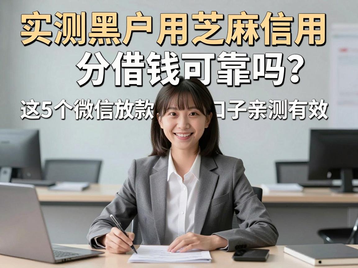 实测黑户用芝麻信用分借钱可靠吗？这5个微信放款口子亲测有效！