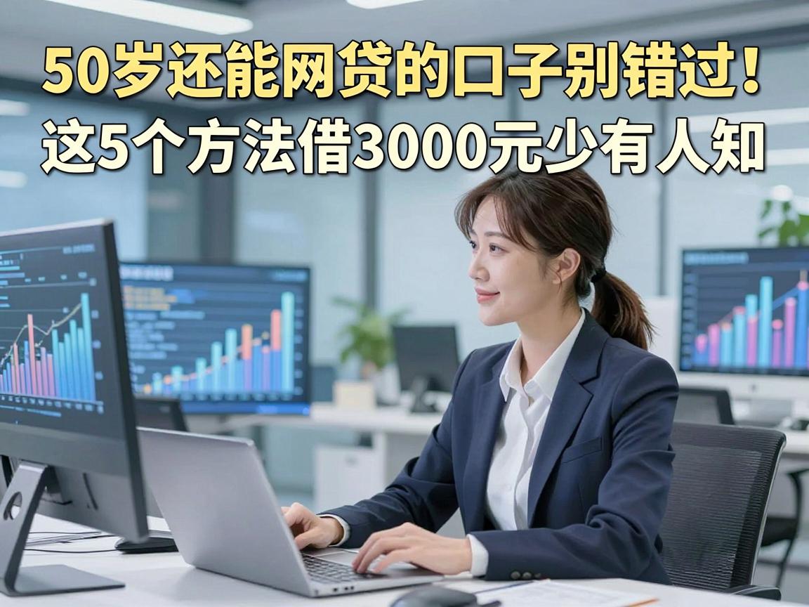50岁还能网贷的口子别错过！这5个方法借3000元少有人知