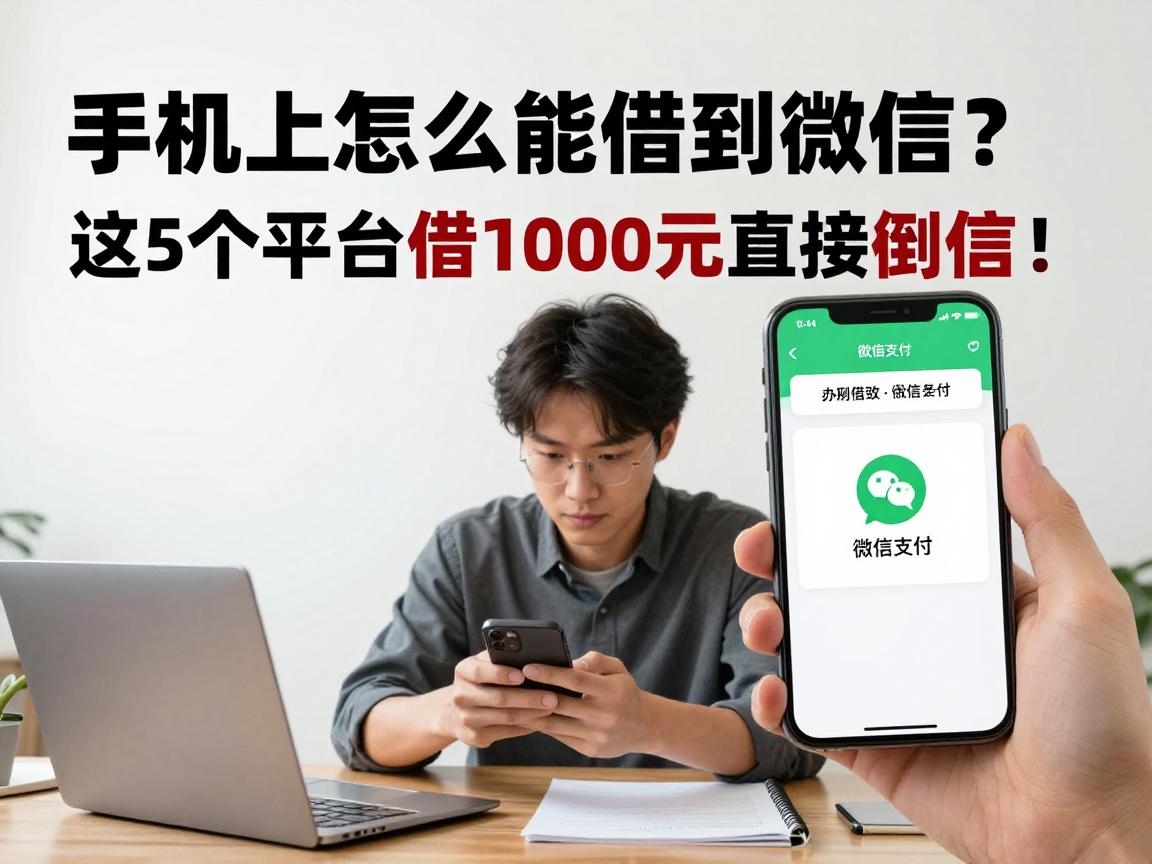 手机上怎么能借钱到微信？2026必选小额借款口子盘点，这5个平台借1000元直接到微信！