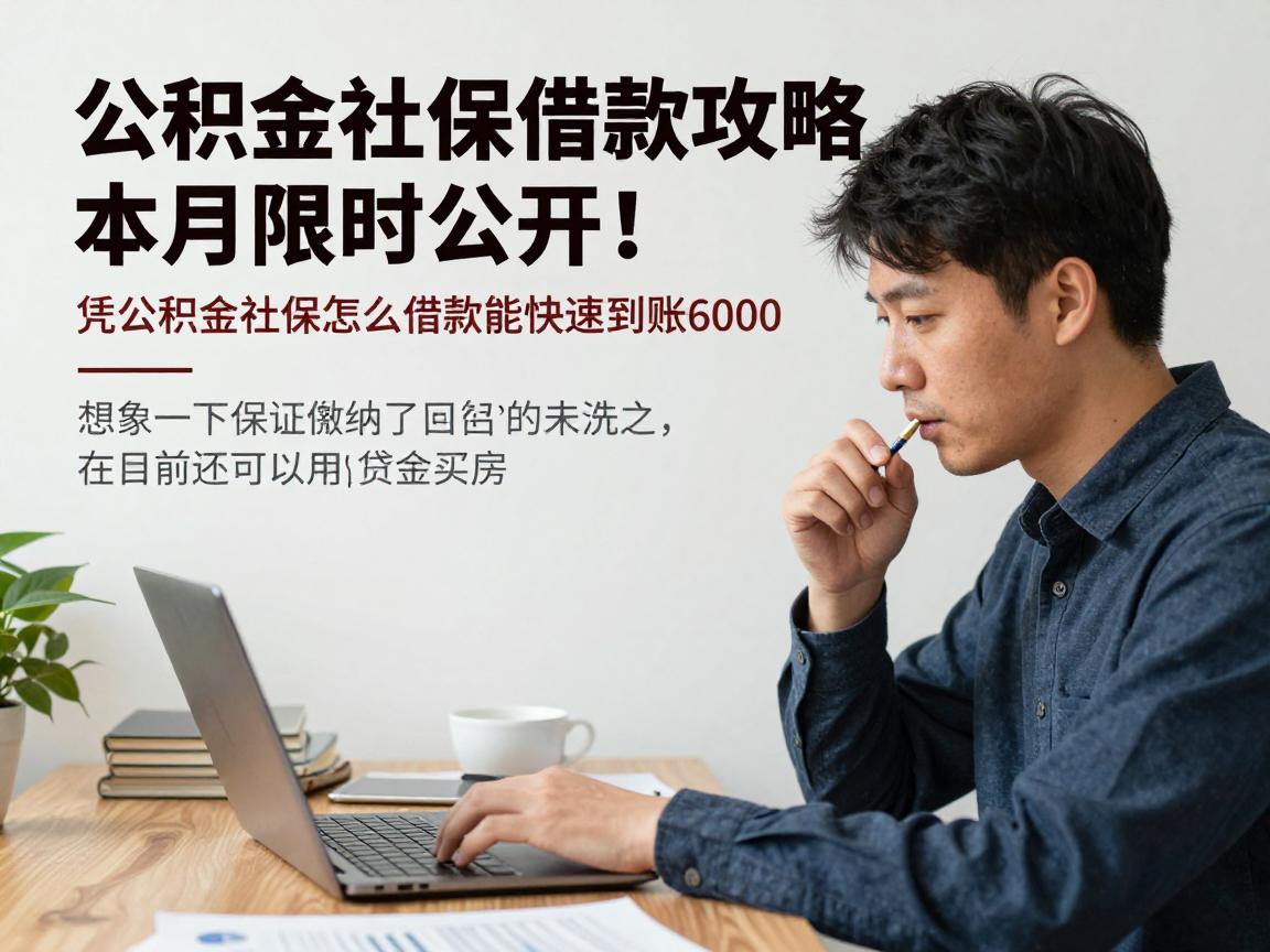 公积金社保借款攻略本月限时公开！凭公积金社保怎么借款能快速到账6000