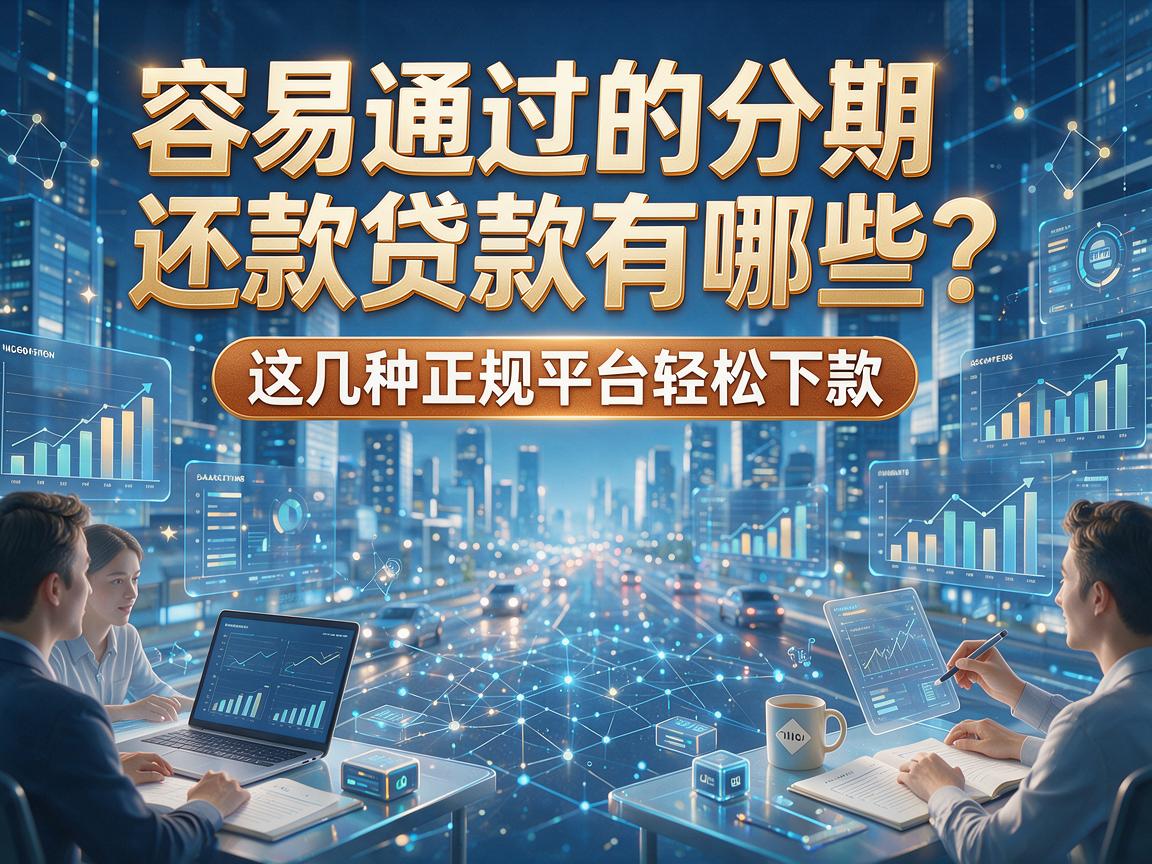 容易通过的分期还款贷款有哪些？这几种正规平台轻松下款！