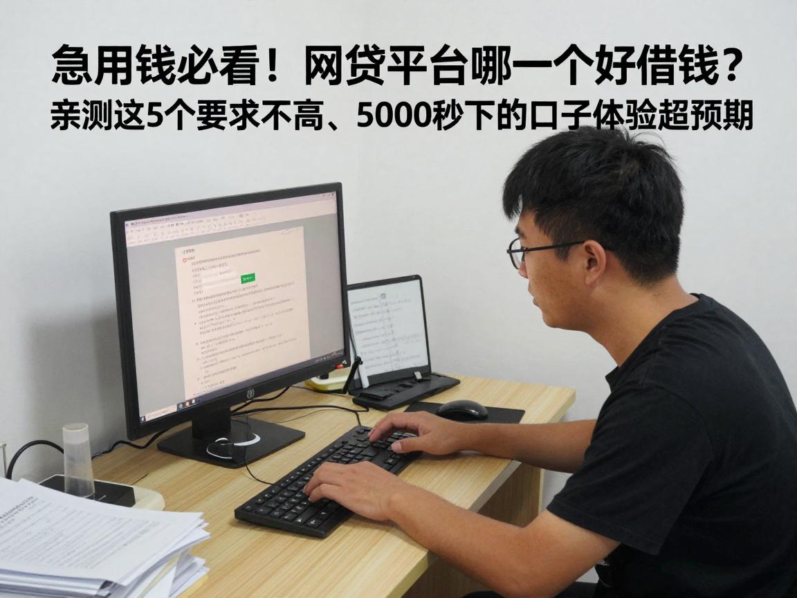 急用钱必看！网贷平台哪一个好借钱？亲测这5个要求不高、5000秒下的口子体验超预期