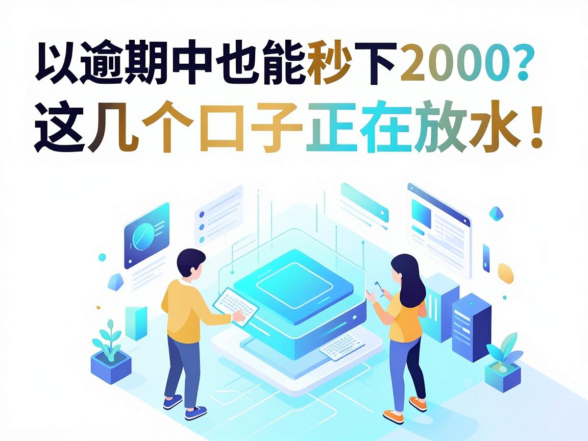 逾期中也能秒下2000？这几个口子正在放水！