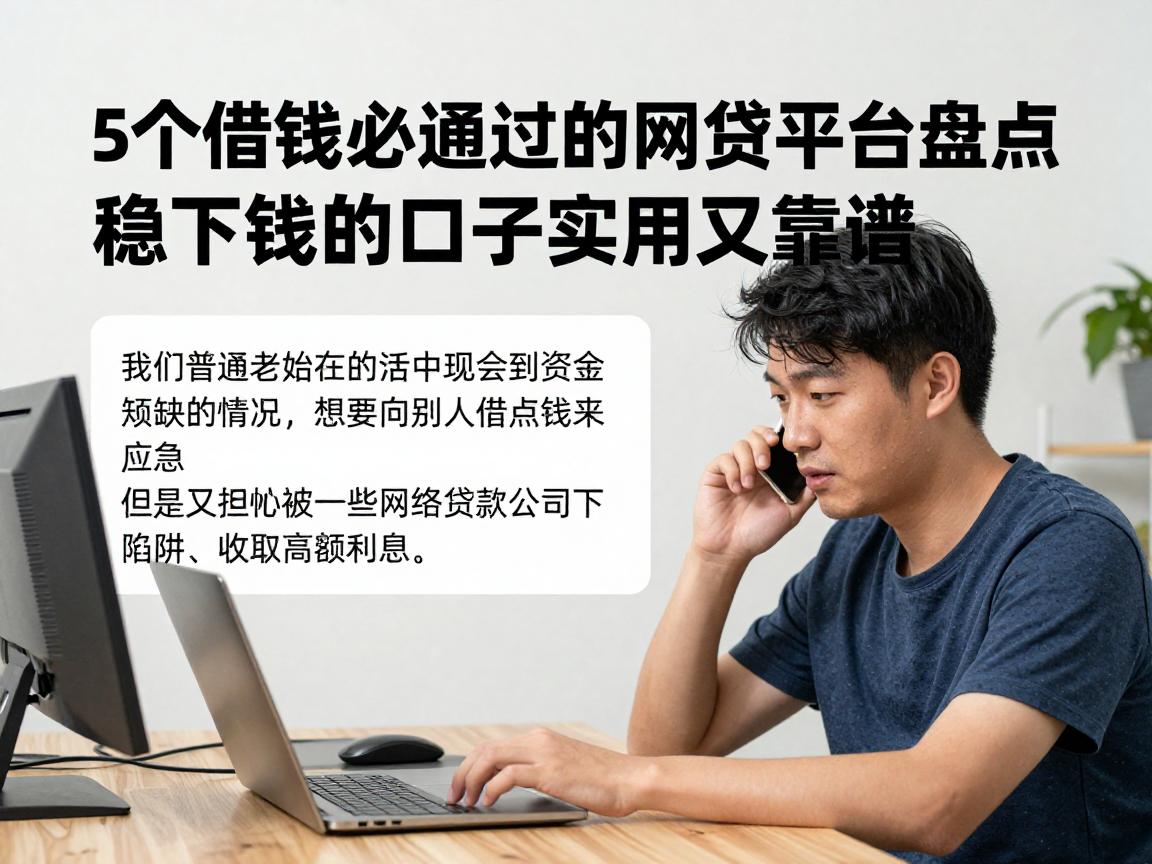 5个借钱必通过的网贷平台盘点，稳下款的口子实用又靠谱