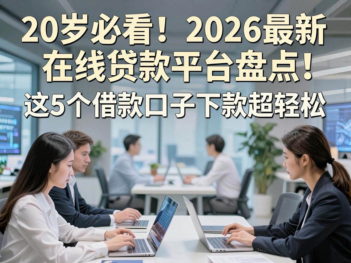 20岁必看！2026最新在线贷款平台盘点，这5个借款口子下款超轻松