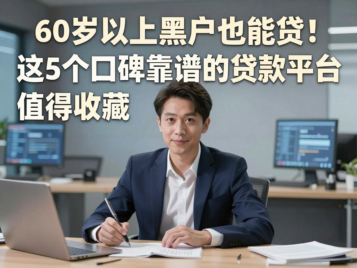 60岁以上黑户也能贷！这5个口碑靠谱的贷款平台，值得收藏