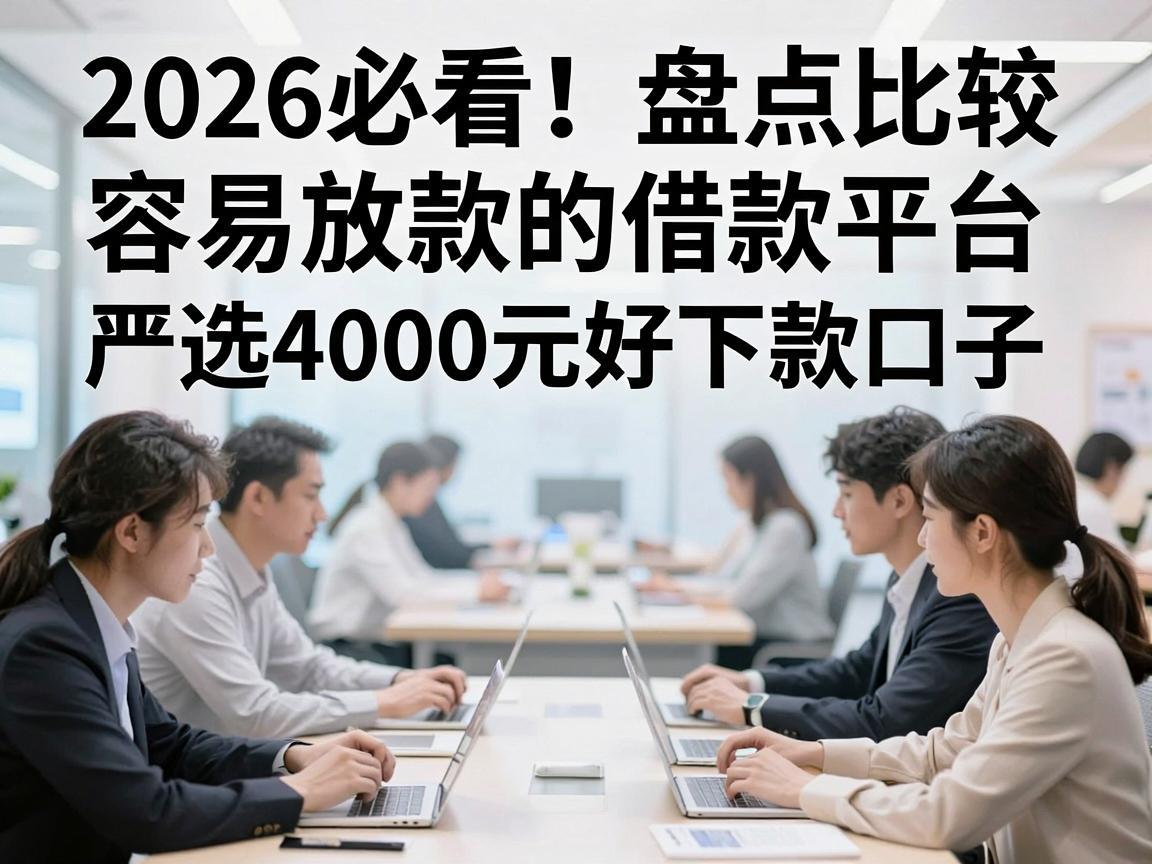 2026必看！盘点比较容易放款的借款平台，严选4000元好下款口子