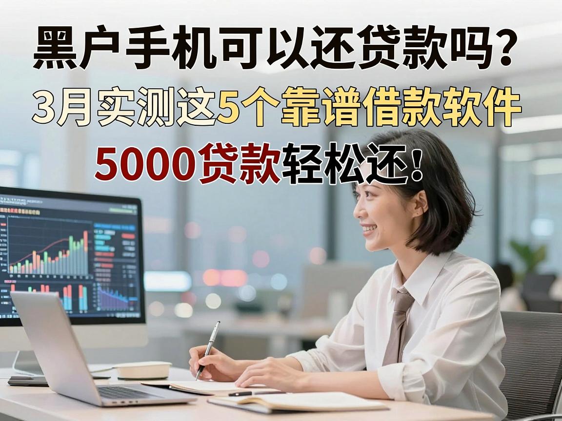 黑户手机可以还贷款吗？3月实测这5个靠谱借款软件，5000贷款轻松还！