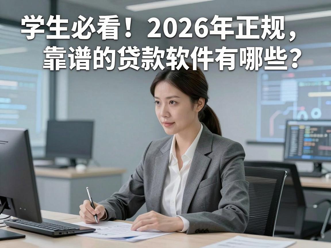 学生必看！2026年正规靠谱的贷款软件有哪些？这5个借款平台值得选