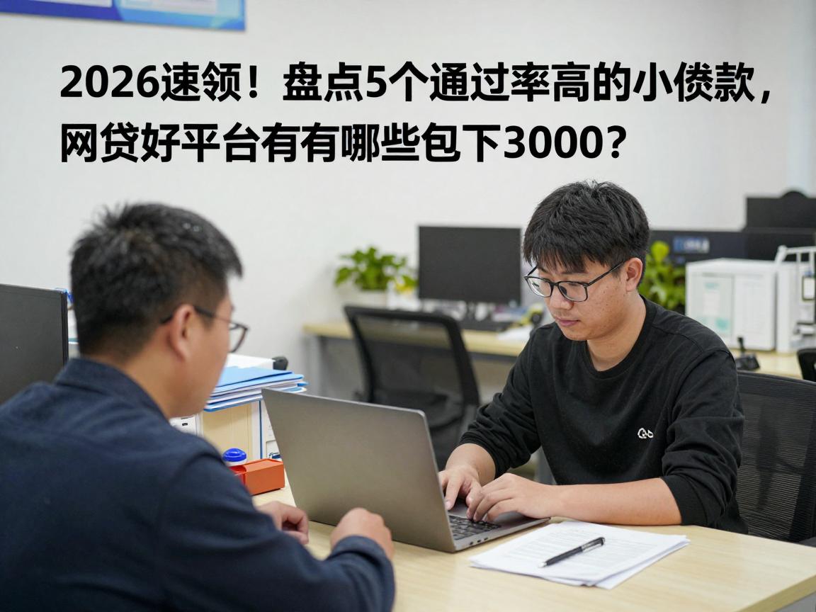 2026速领！盘点5个通过率高的小额贷款，网贷好平台有哪些包下3000？