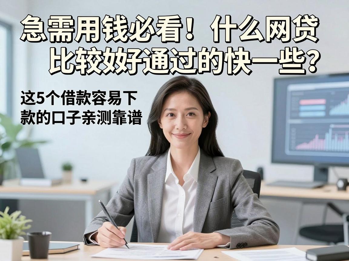 急需用钱必看！什么网贷比较好通过的快一些？这5个借款容易下款的口子亲测靠谱