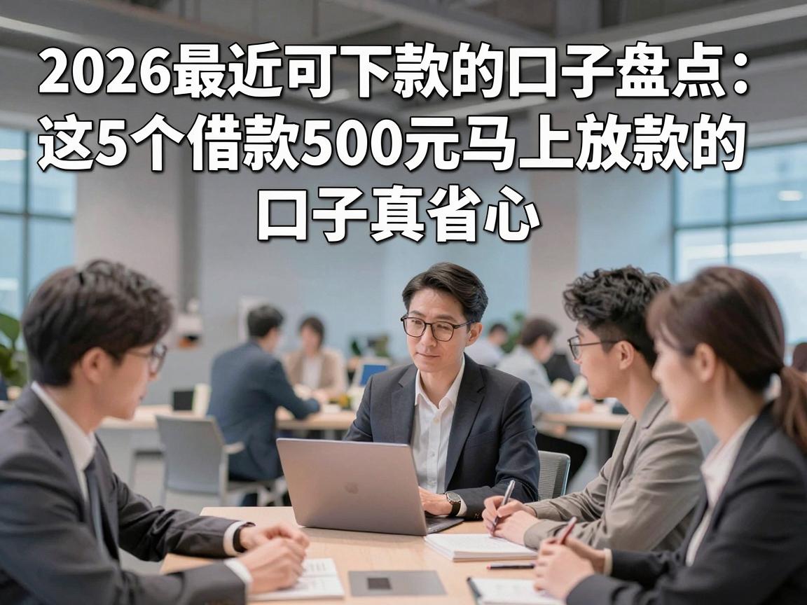 2026最近可下款的口子盘点：这5个借款500元马上放款的口子真省心