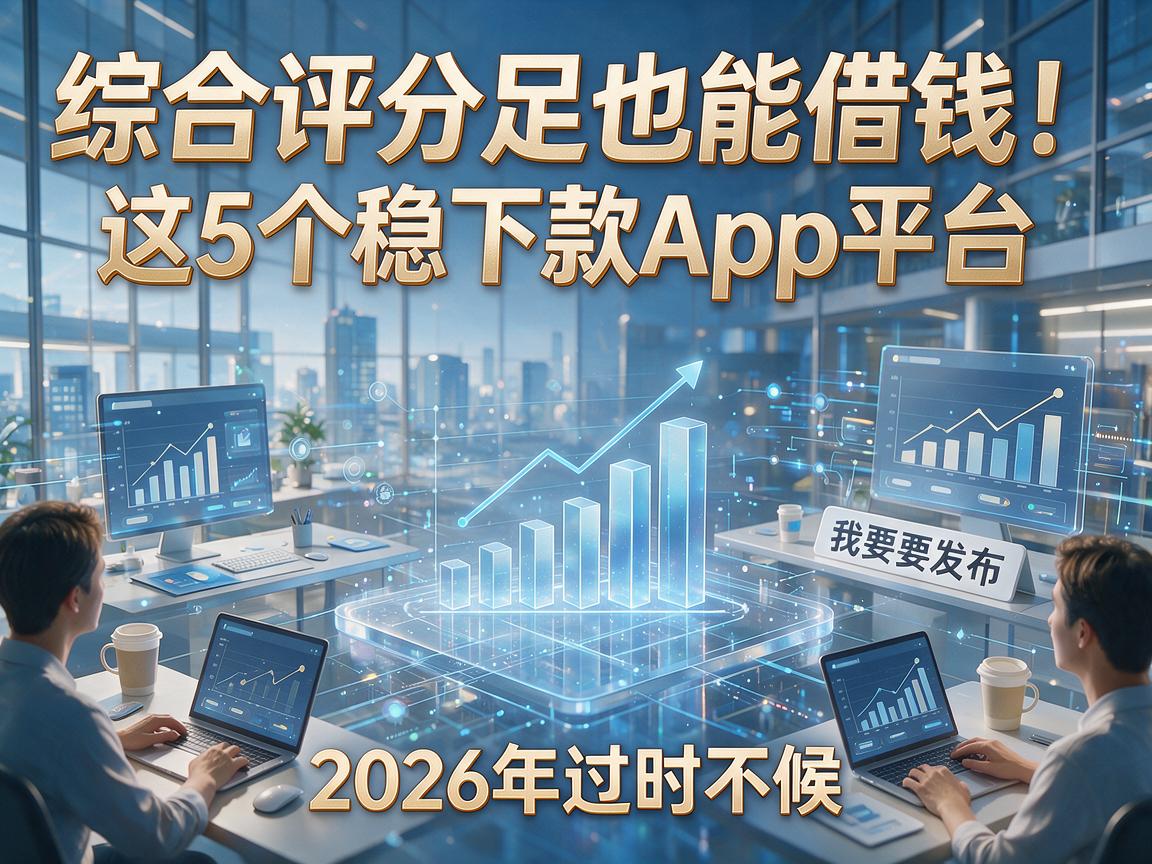 综合评分足也能借钱！这5个稳下款App平台，2026年过时不候