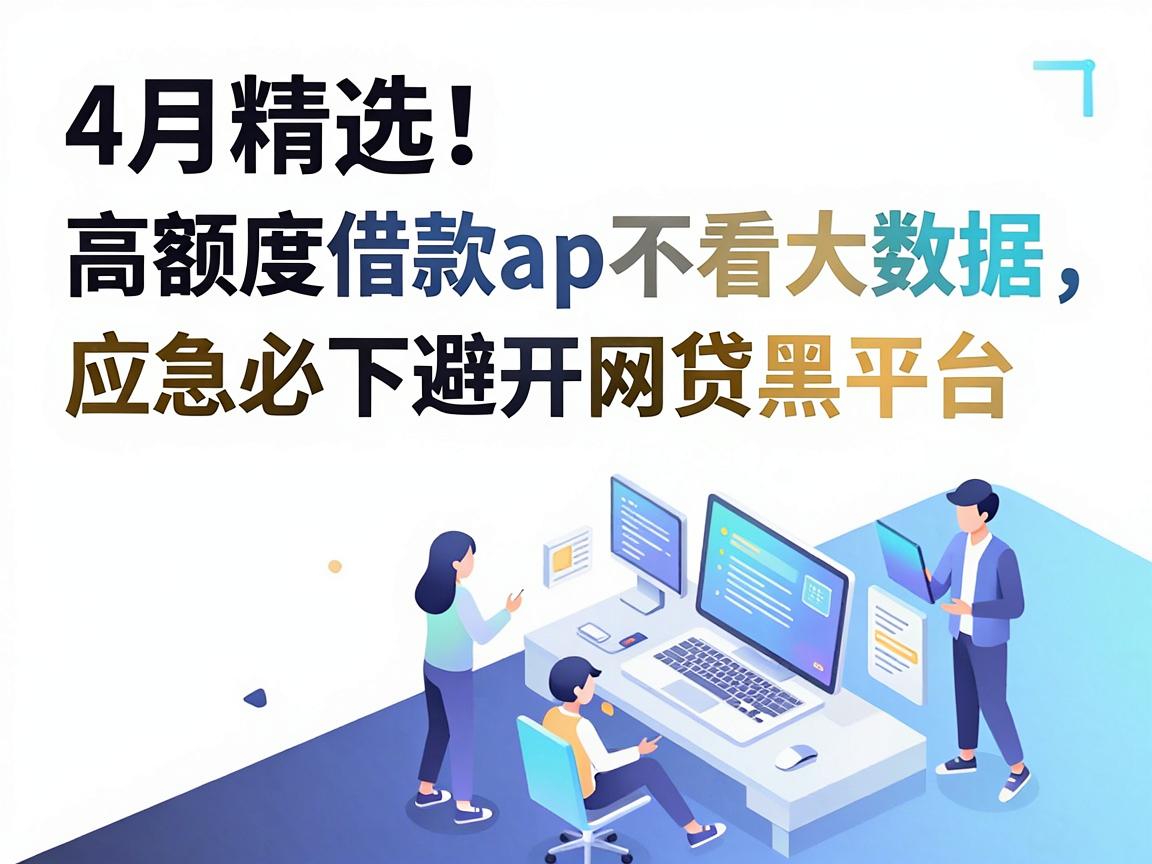 4月精选！这五个高额度借款app不看大数据，应急必下避开网贷黑平台