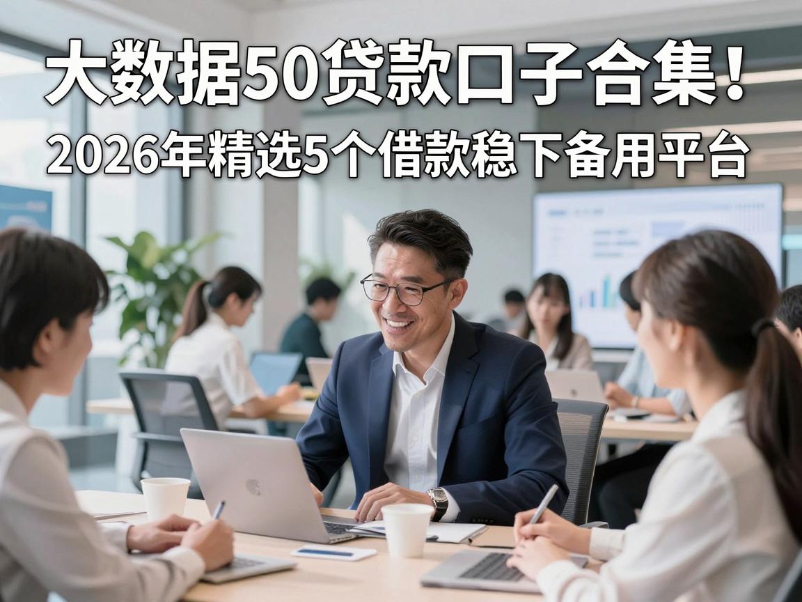 大数据50贷款口子合集！2026年精选5个借款稳下备用平台
