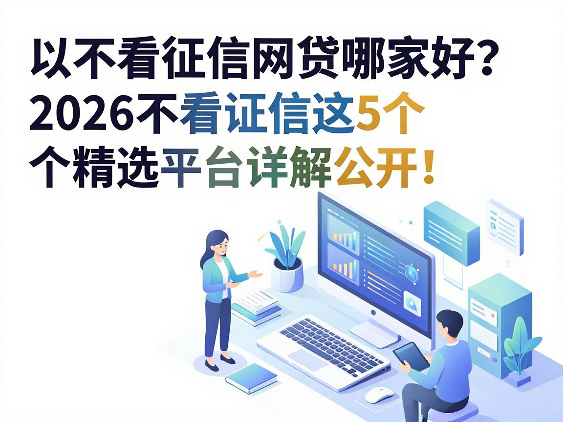 不看征信网贷哪家好？2026不看证信这5个精选平台详解公开！