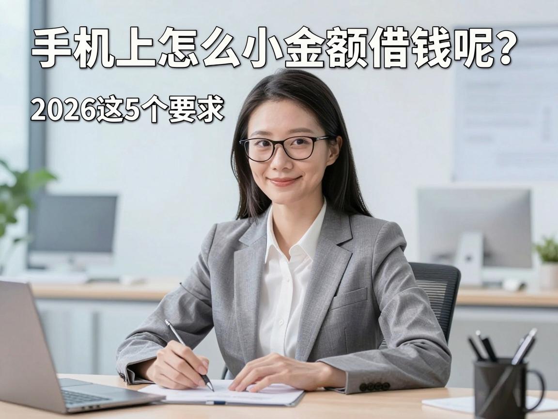 手机上怎么小金额借钱呢？2026这5个要求不高的小额借款渠道，5000元内部额度秒下！