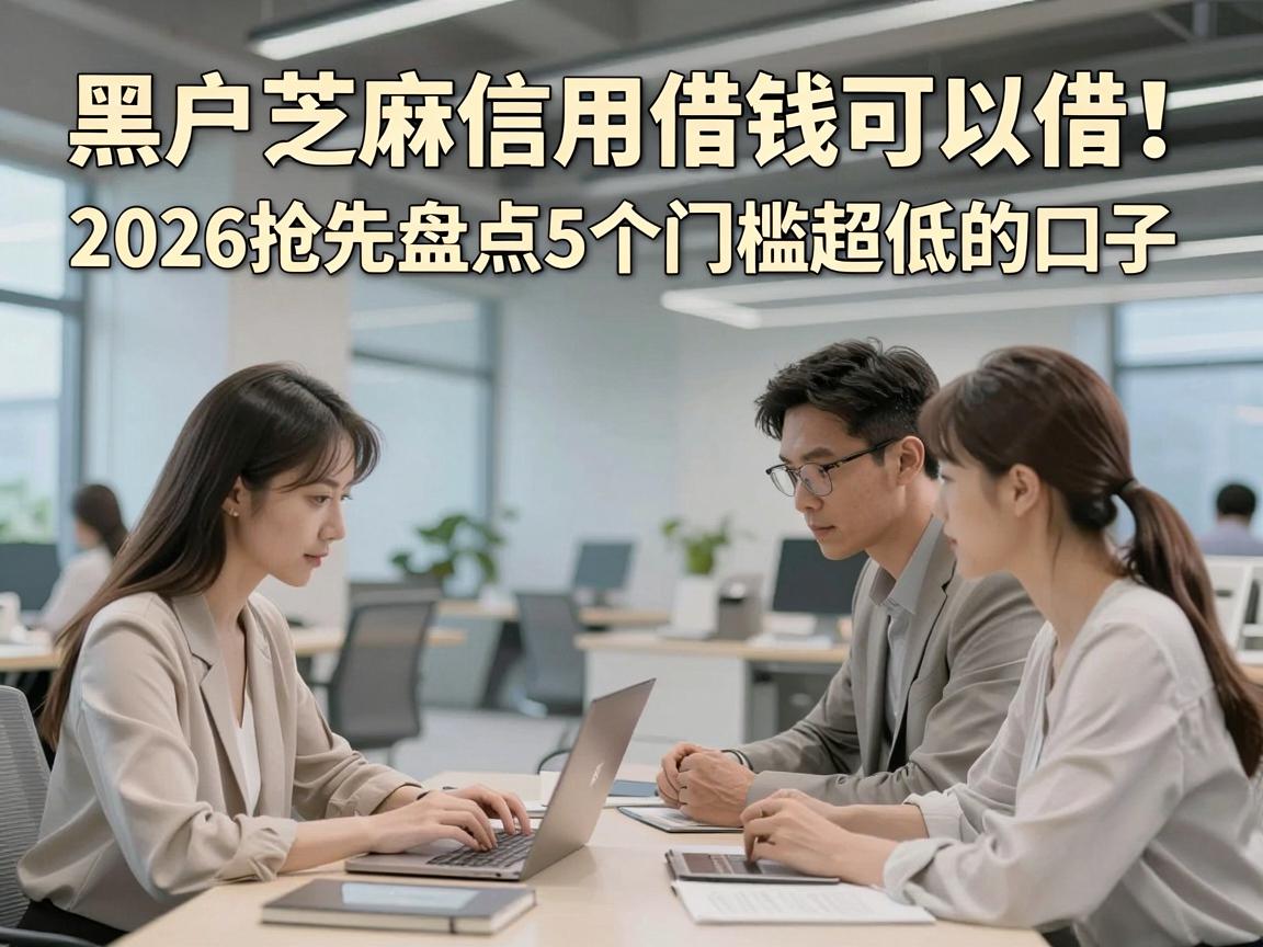 黑户芝麻信用借钱可以借！2026抢先盘点5个门槛超低的口子