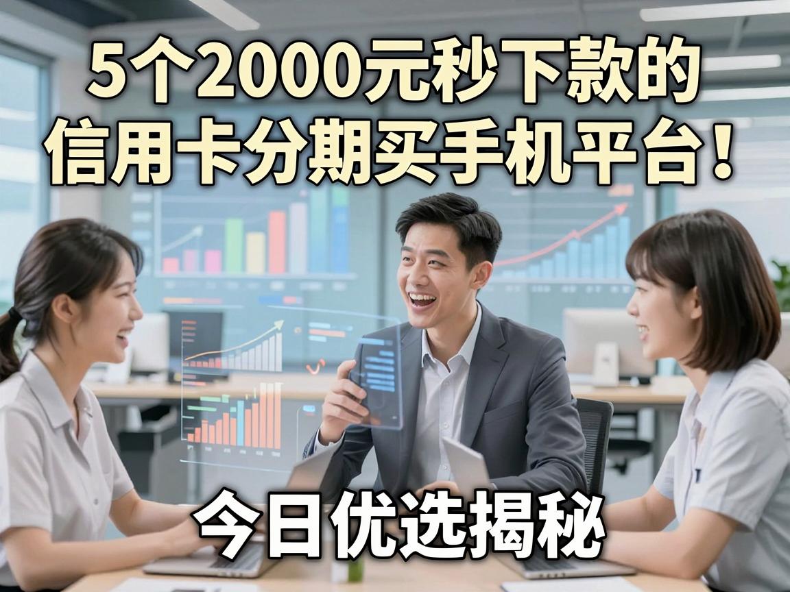 5个2000元秒下款的信用卡分期买手机平台！今日优选揭秘