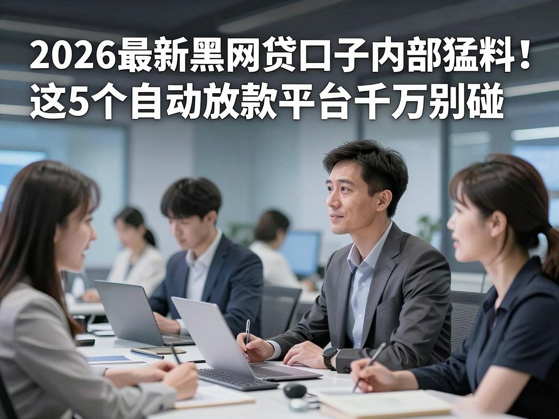 2026最新黑网贷口子内部猛料！这5个自动放款平台千万别碰