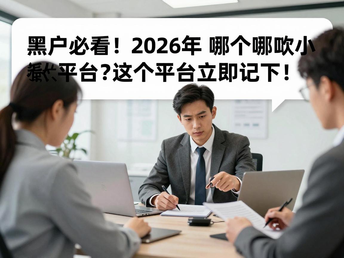 黑户必看！2026年能申请哪个小额贷款平台？这几个平台立即记下！