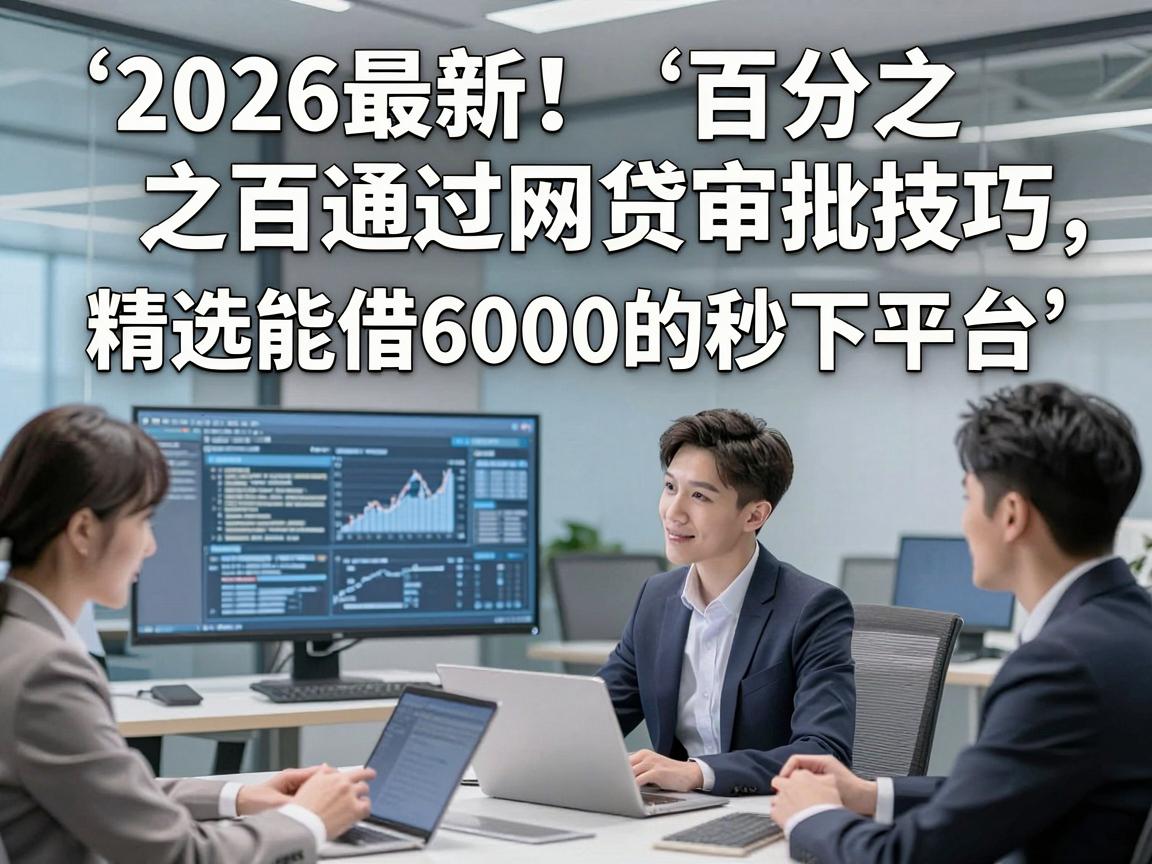 2026最新！百分之百通过网贷审批技巧，精选能借6000的秒下平台