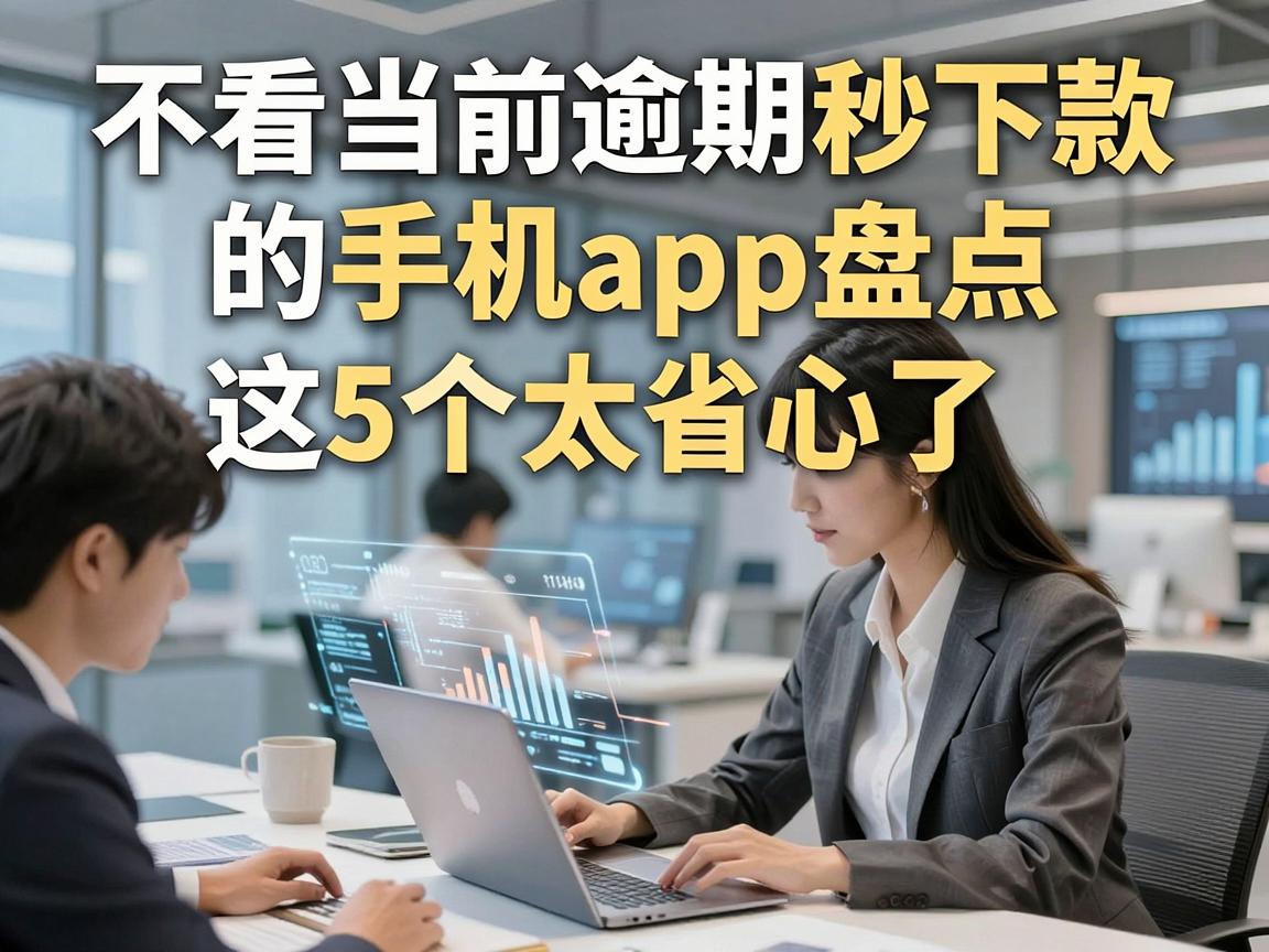不看当前逾期秒下款的手机app盘点，这5个太省心了