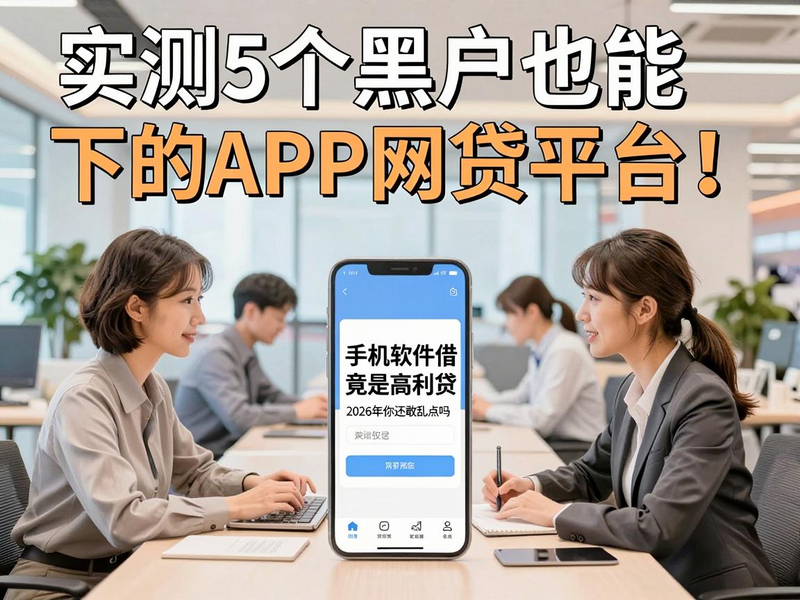 实测5个黑户也能下的APP网贷平台！手机软件借钱竟是高利贷，2026年你还敢乱点吗？