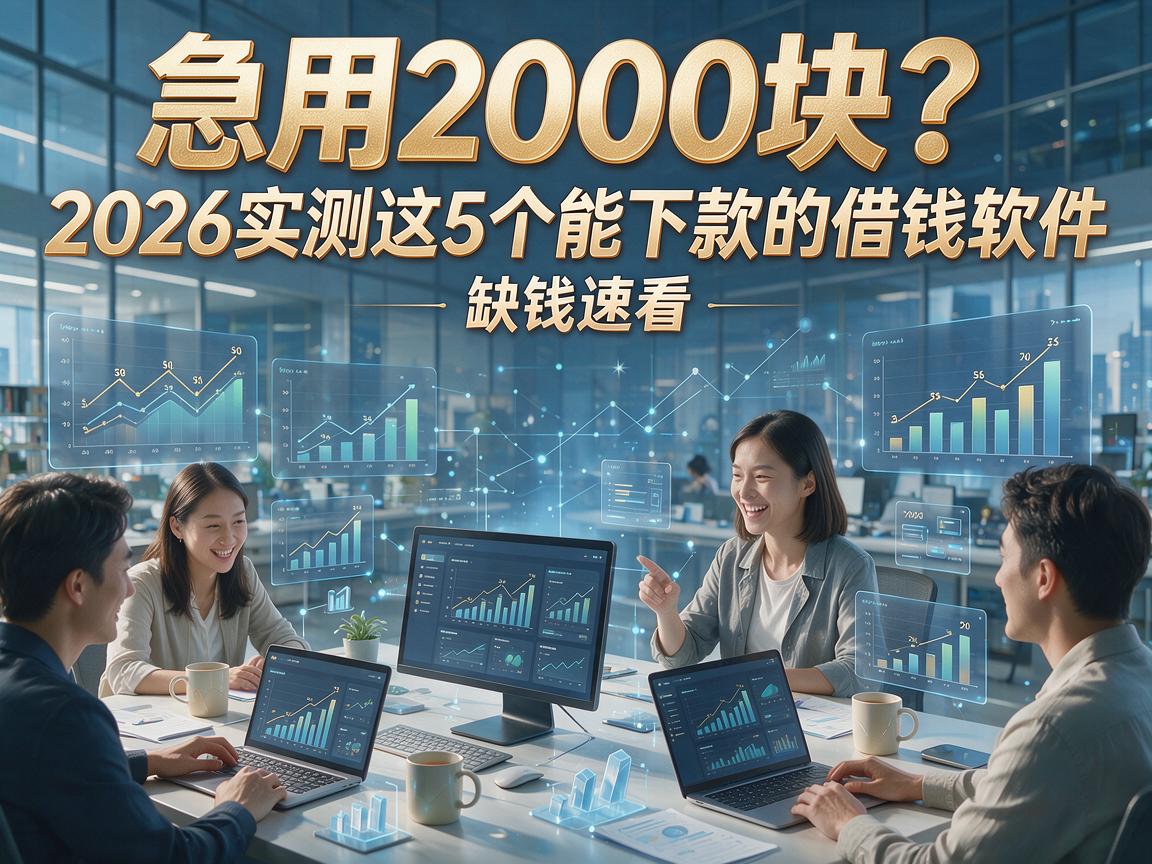 急用2000块？2026实测这5个能下款的借钱软件，缺钱速看！