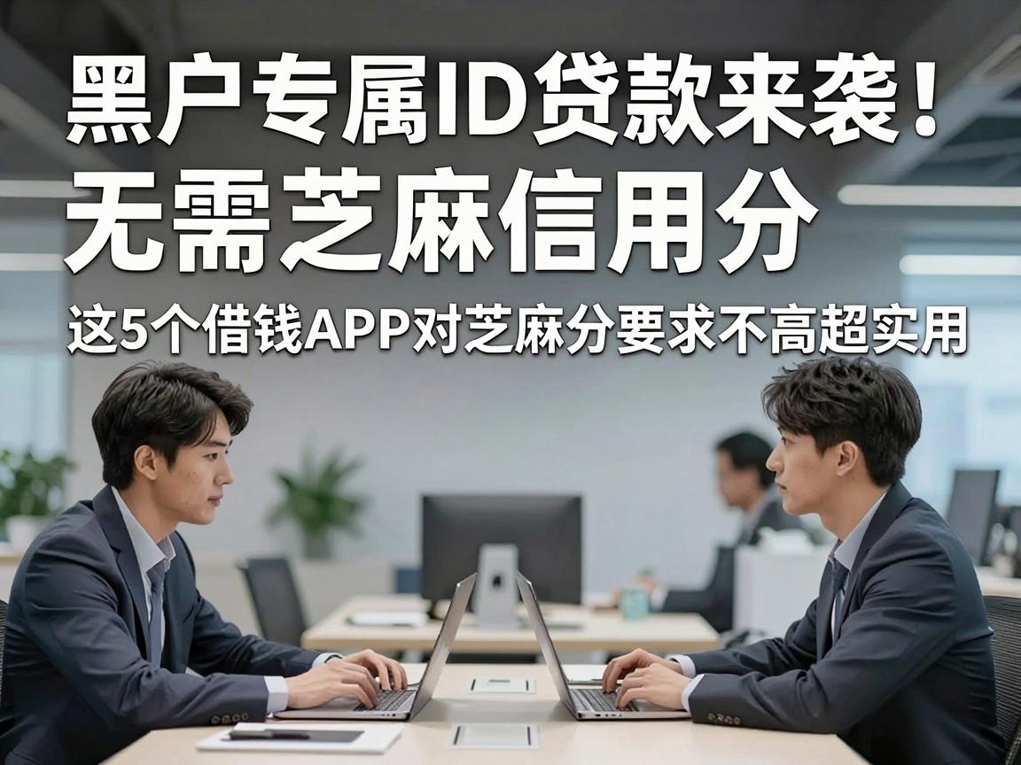 黑户专属ID贷款来袭！无需芝麻信用分，这5个借钱APP对芝麻分要求不高超实用