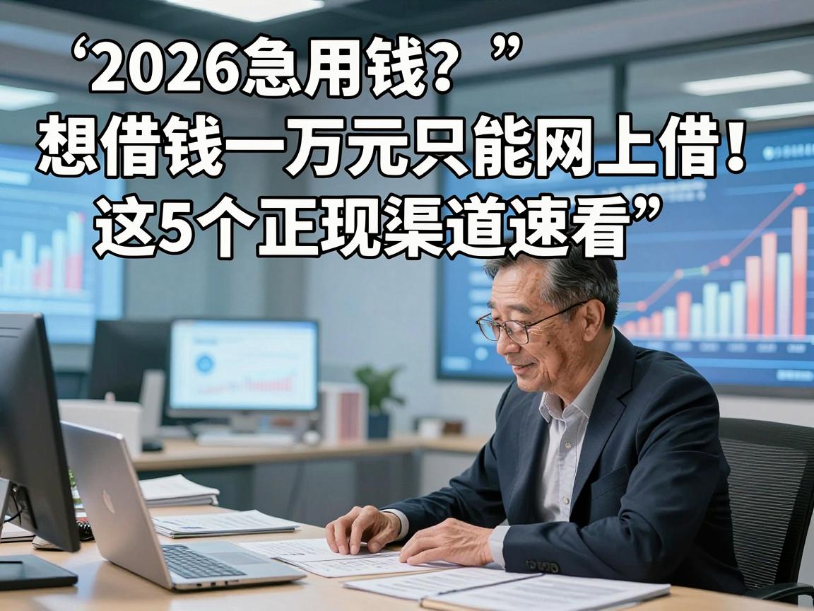 2026急用钱？想借钱一万元只能网上借！这5个正规渠道速看