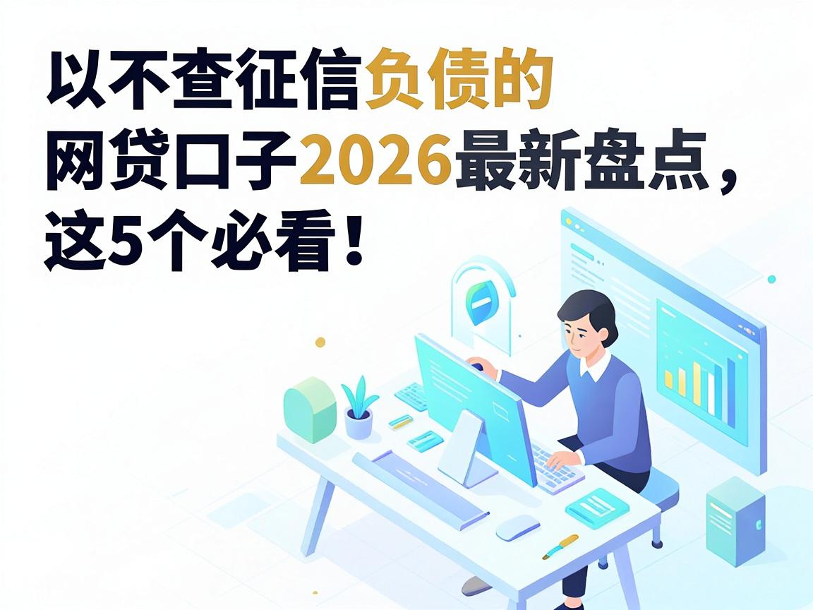 不查征信负债的网贷口子2026最新盘点，这5个必看！