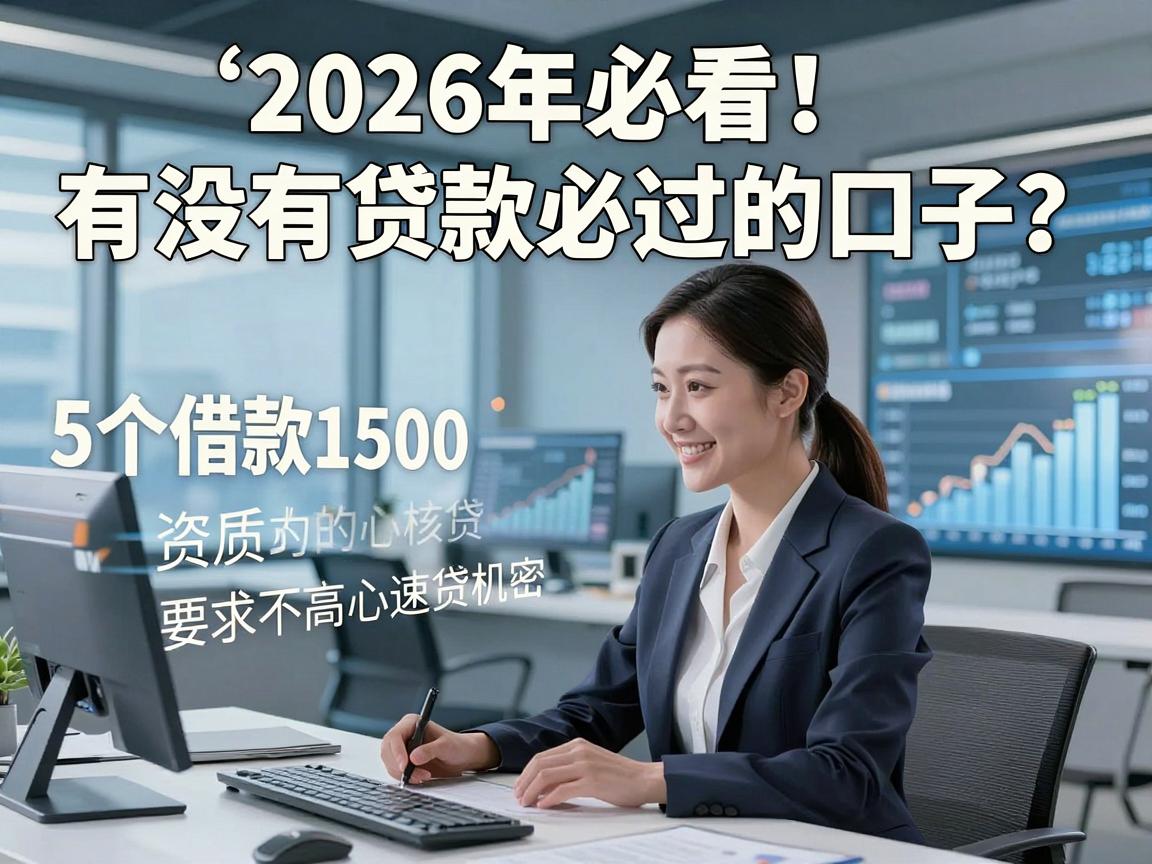 2026年必看！有没有贷款必过的口子？揭秘5个借款1500资质要求不高的核心速贷机密