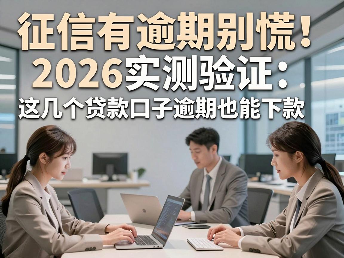 征信有逾期别慌！2026实测验证：这几个贷款口子逾期也能下款