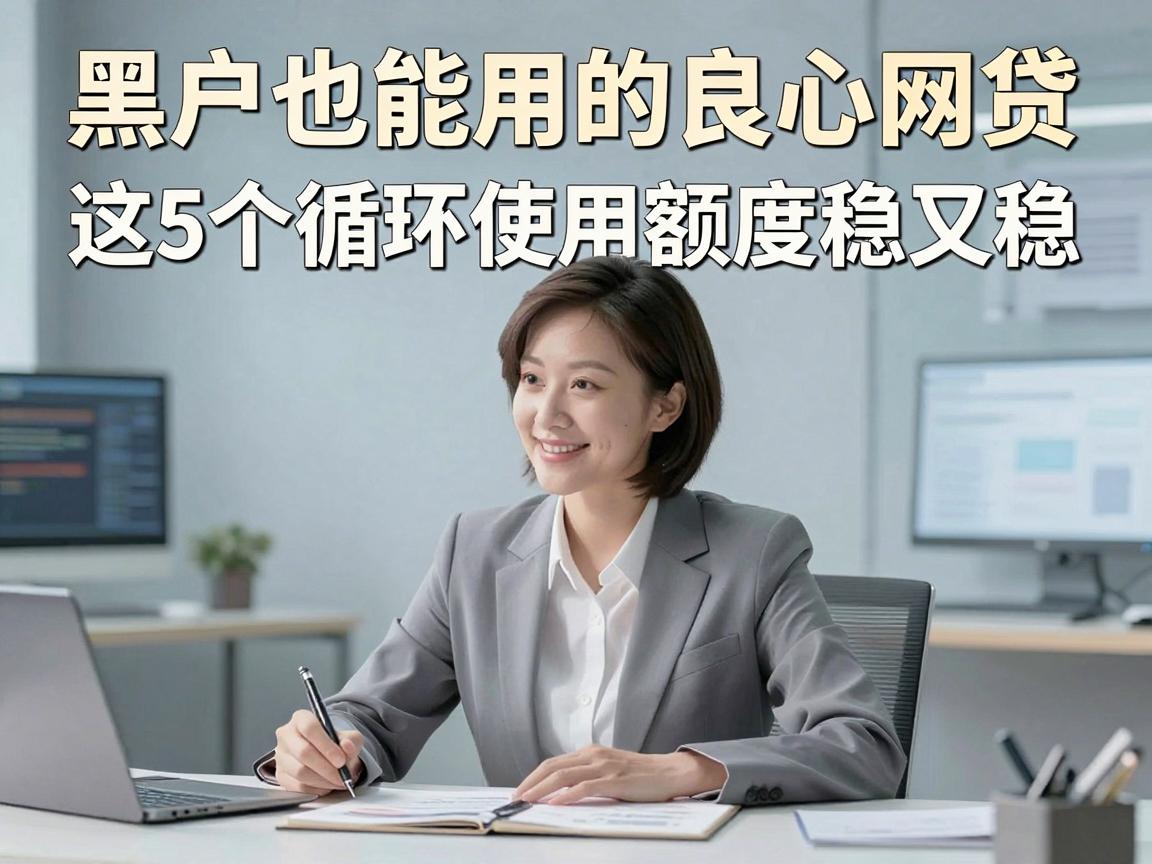 黑户也能用的良心网贷，这5个循环使用额度稳又稳！