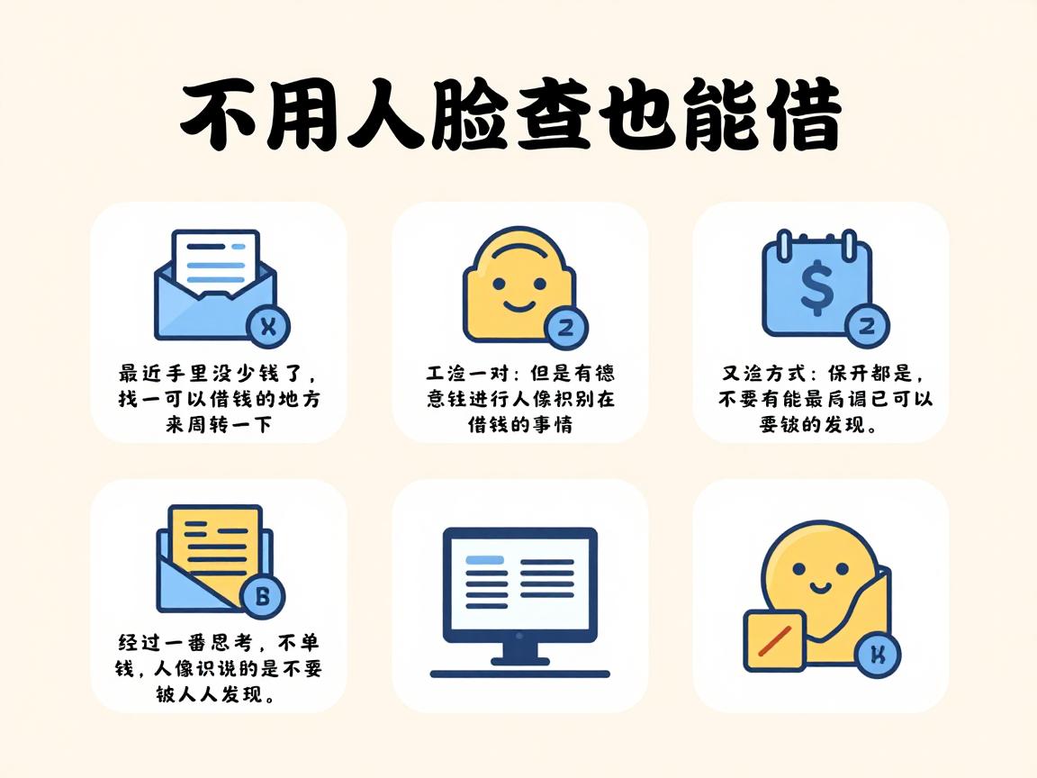 不用人脸验证也能借！2026这5个贷款平台步骤清晰，错过真的亏