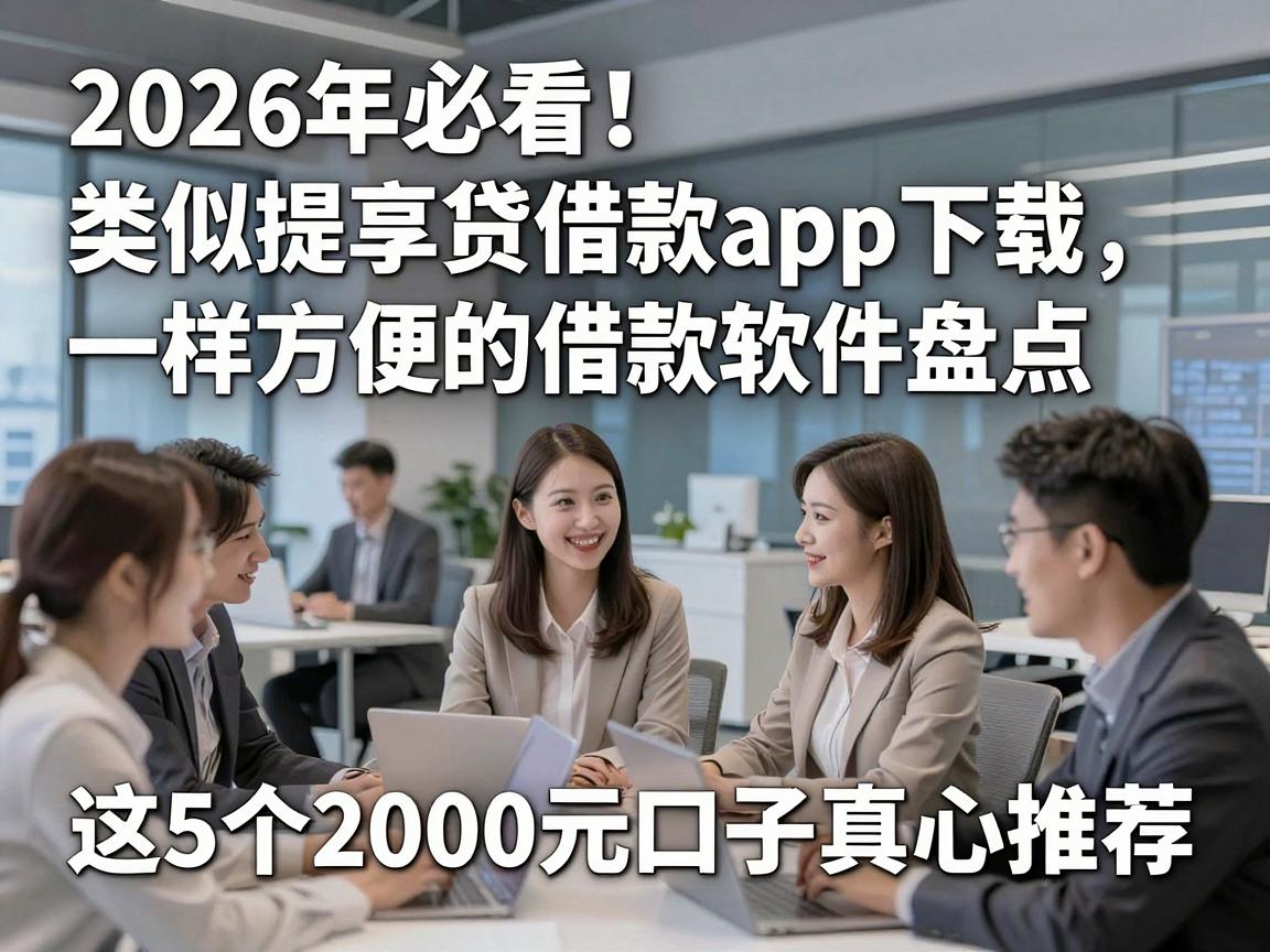 2026年必看！类似提享贷借款app下载一样方便的借款软件盘点，这5个2000元口子真心推荐