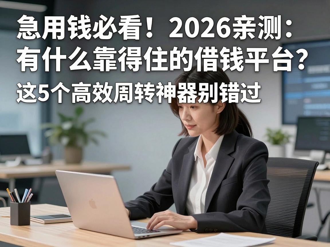 急用钱必看！2026亲测：有什么靠得住的借钱平台？这5个高效周转神器别错过