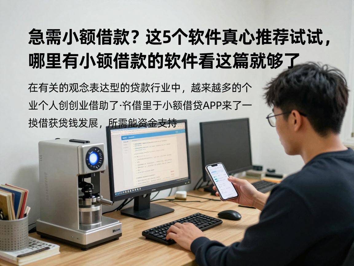 急需小额借款？这5个软件真心推荐试试，哪里有小额借款的软件看这篇就够了