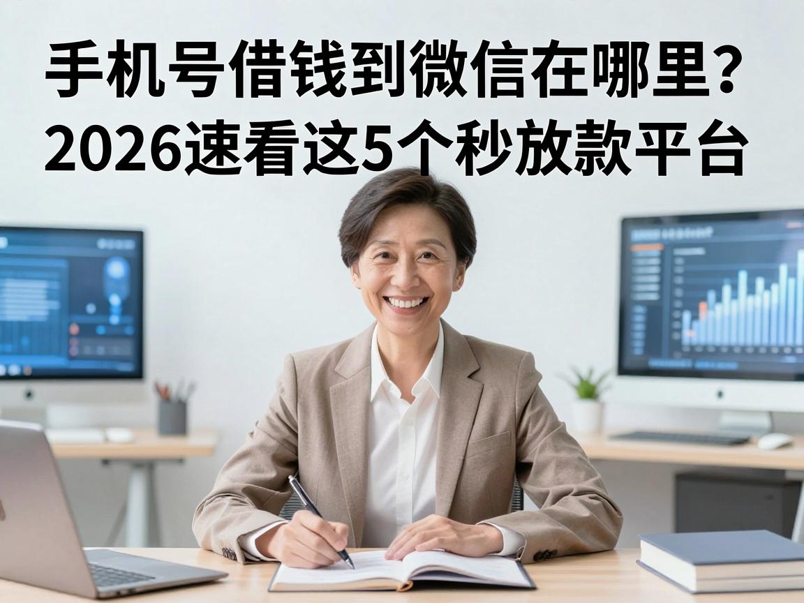 手机号借钱到微信在哪里？2026速看这5个秒放款平台